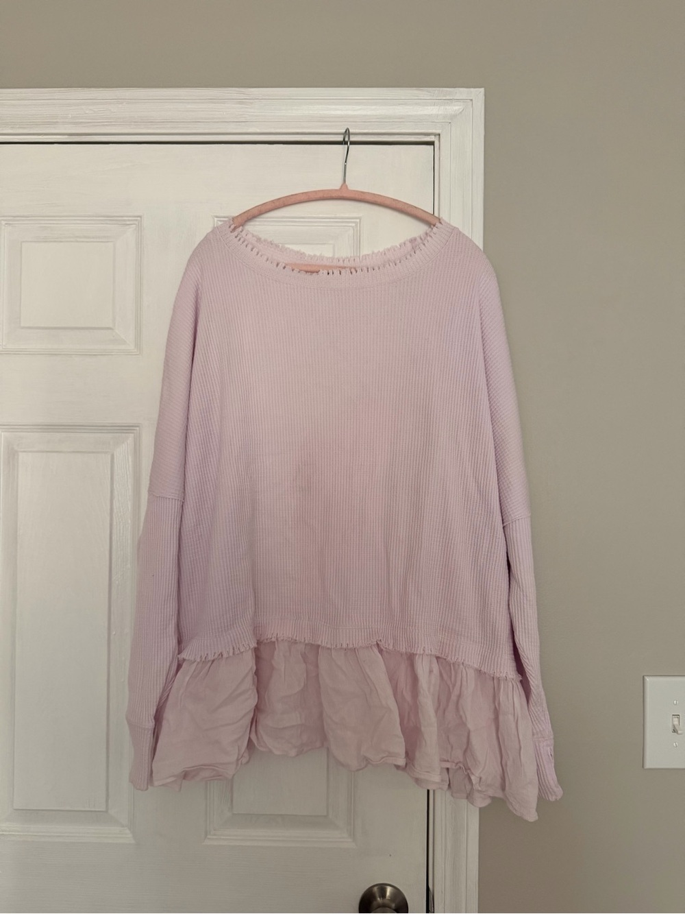 Free People / We the Free Waffle Knit Long Sleeve